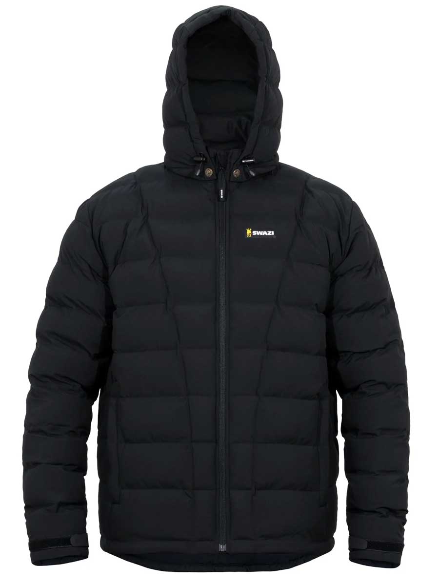 SWAZI Puffadder Puffer Jacket - Mens - Black