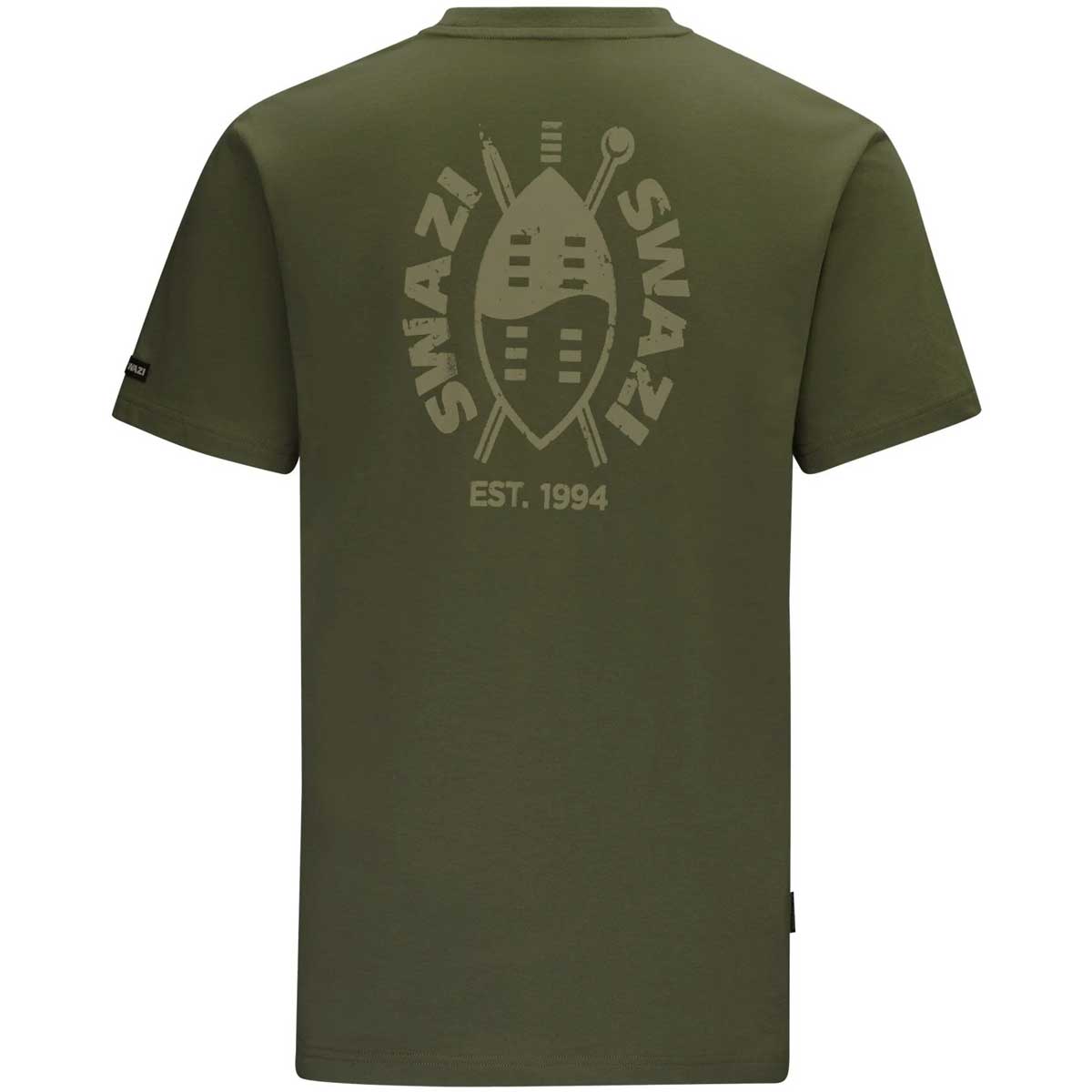 SWAZI Reverse Clan T-Shirt - Mens - Olive