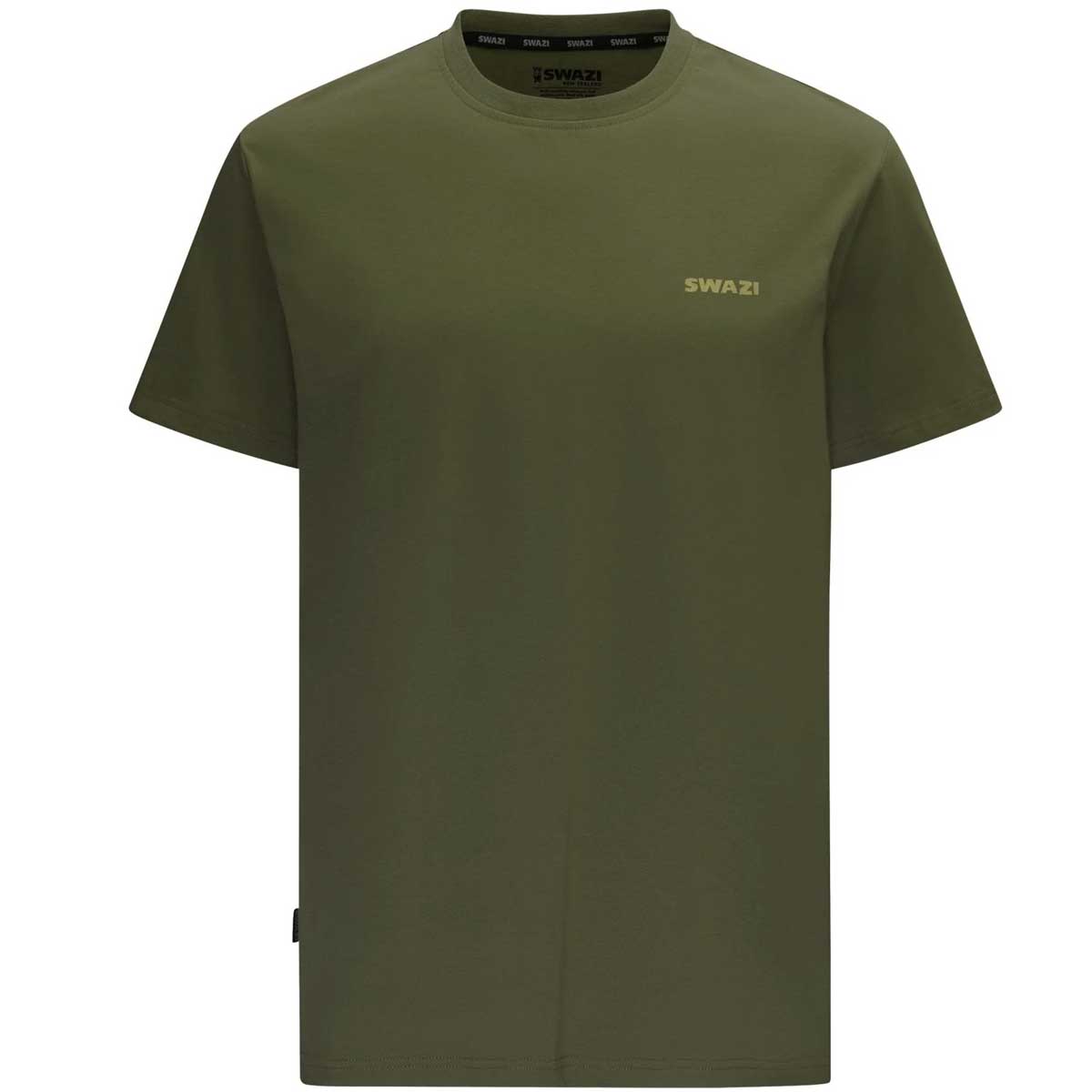 SWAZI Reverse Clan T-Shirt - Mens - Olive