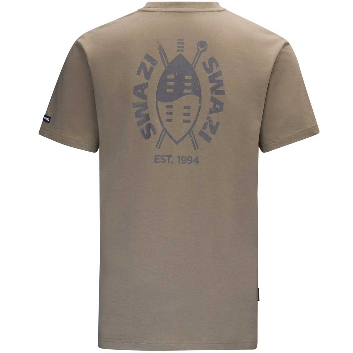 SWAZI Reverse Clan T-Shirt - Mens - Stone