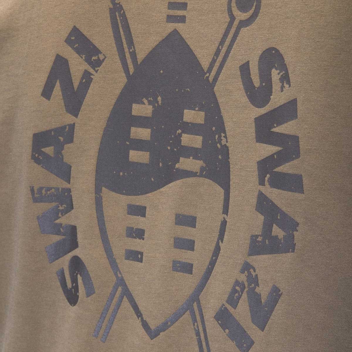 SWAZI Reverse Clan T-Shirt - Mens - Stone