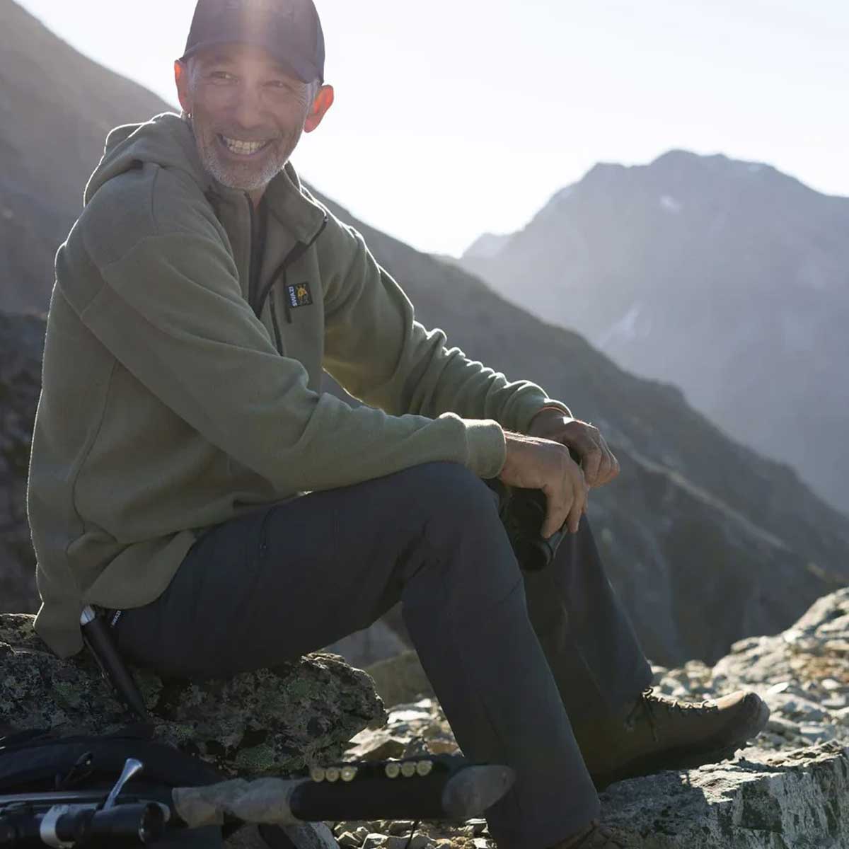 SWAZI The Hood Fleece - Mens - Tussock