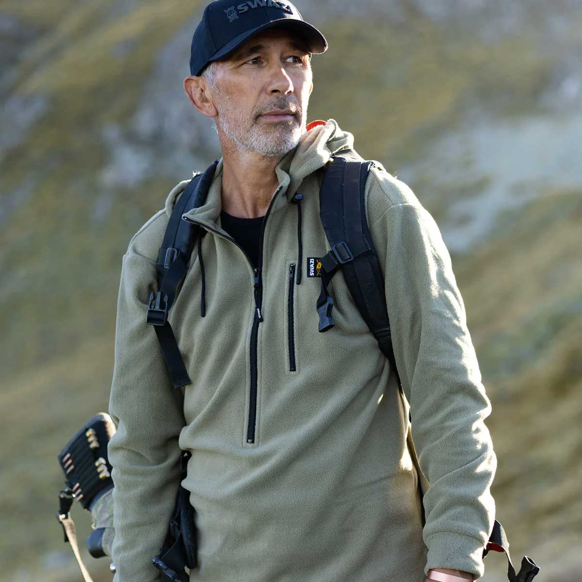 SWAZI The Hood Fleece - Mens - Tussock