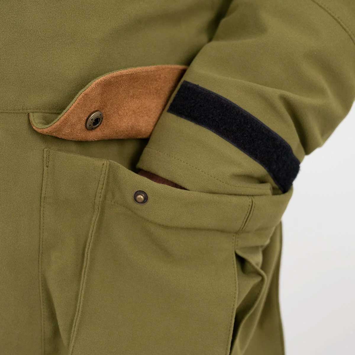 SWAZI Wapiti XP Hunting Jacket - Mens - Tussock Green