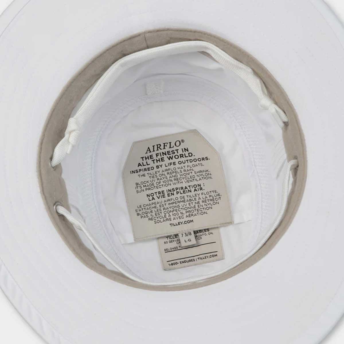 TILLEY LTM5 AIRFLO Slim Brim - White