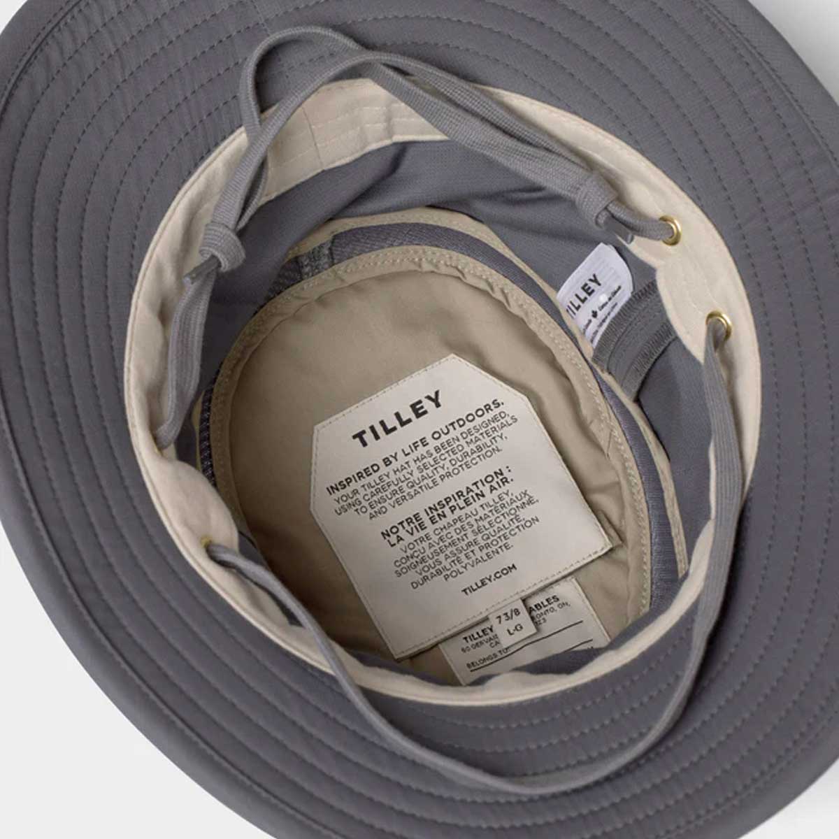 TILLEY T5MO Organic AIRFLO Medium Brim - Grey