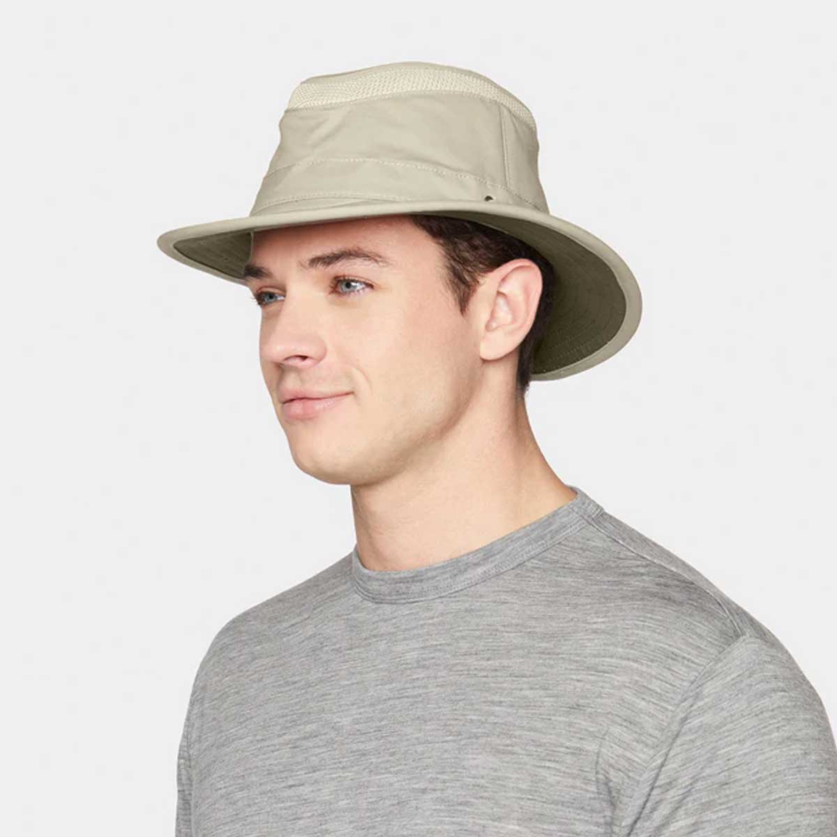 TILLEY T5MO Organic AIRFLO Medium Brim - Kharki Olive