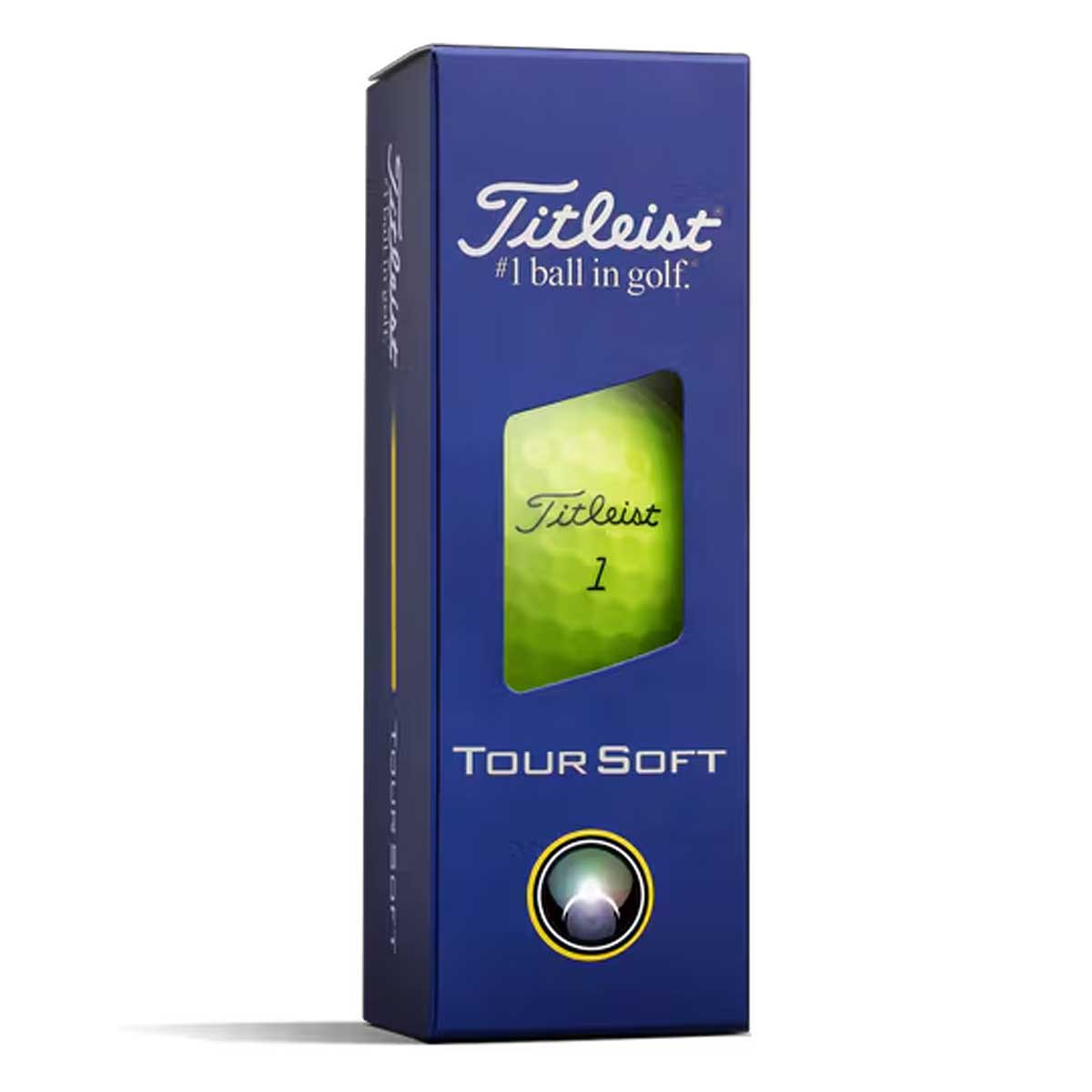 TITLEIST Tour Soft Golf Balls - Yellow / Dozen