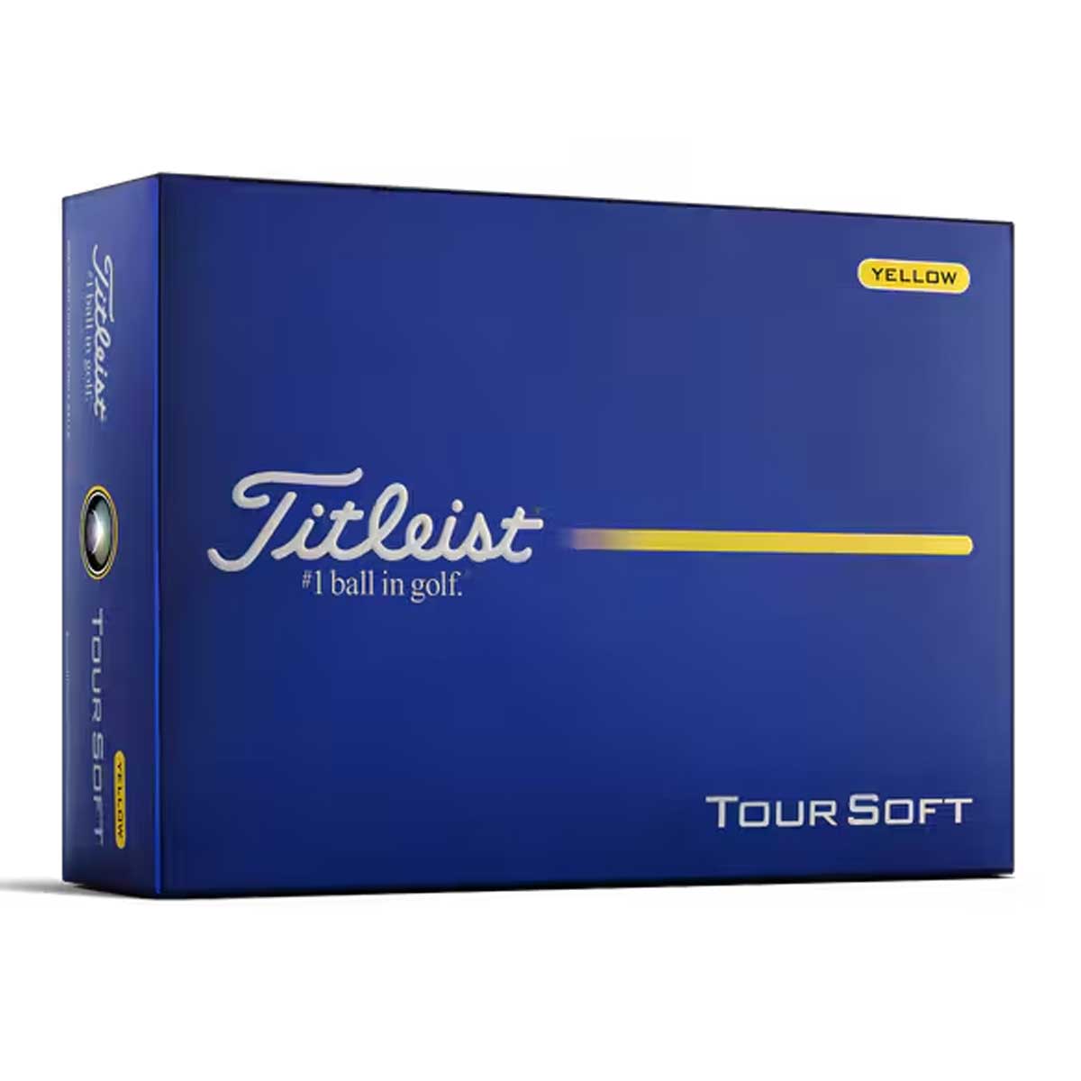 TITLEIST Tour Soft Golf Balls - Yellow / Dozen