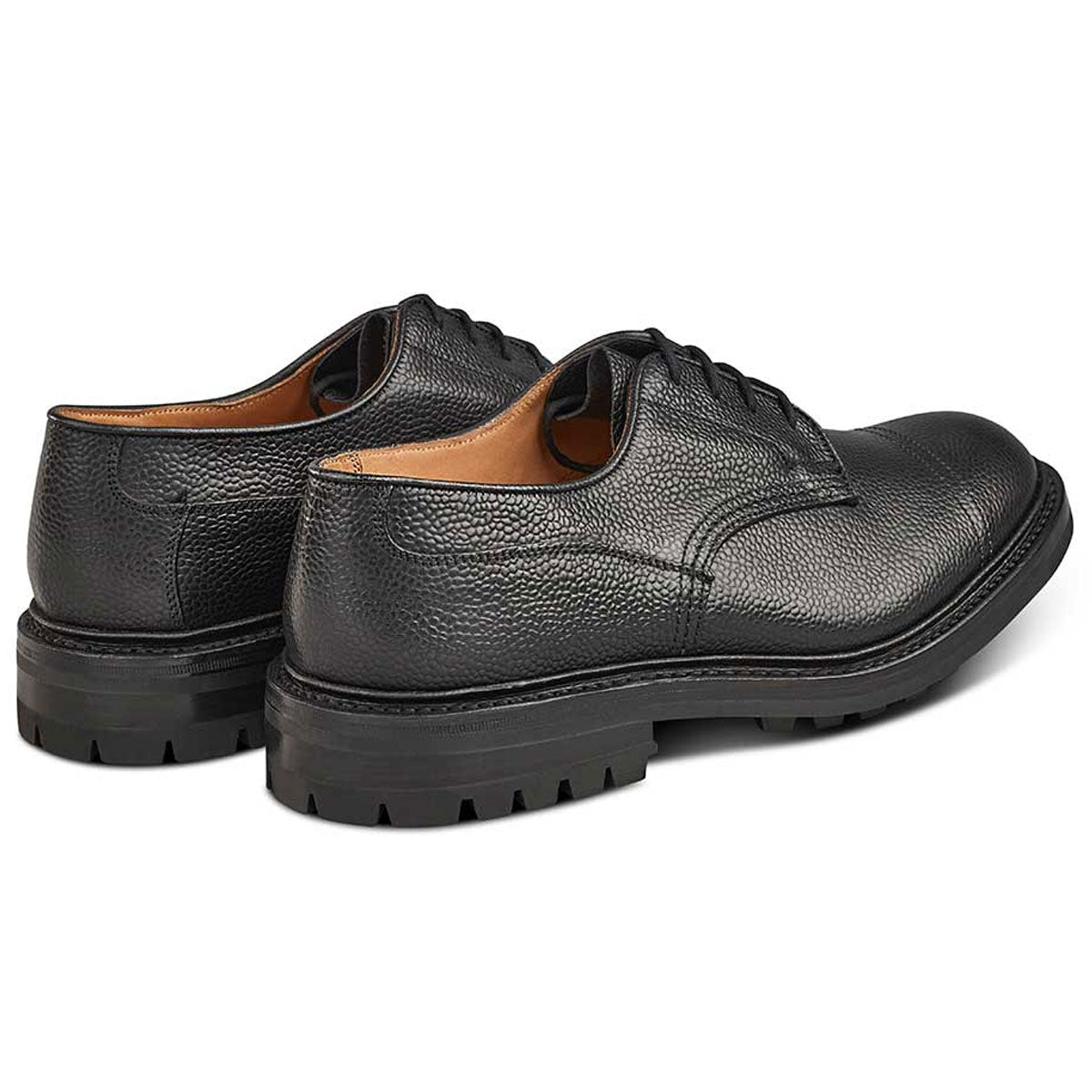 TRICKER'S Matlock Shoes - Mens - Black Scotch Grain