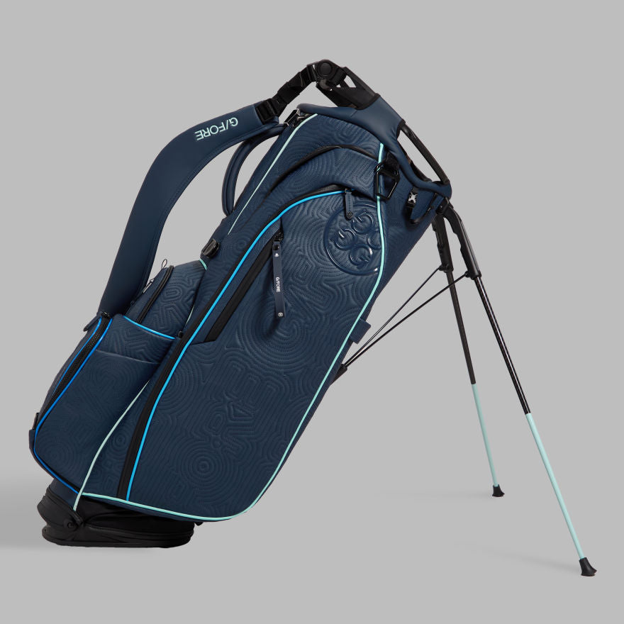 G/FORE Trippy Quilted Transporter Tour Carry Golf Bag – Twilight