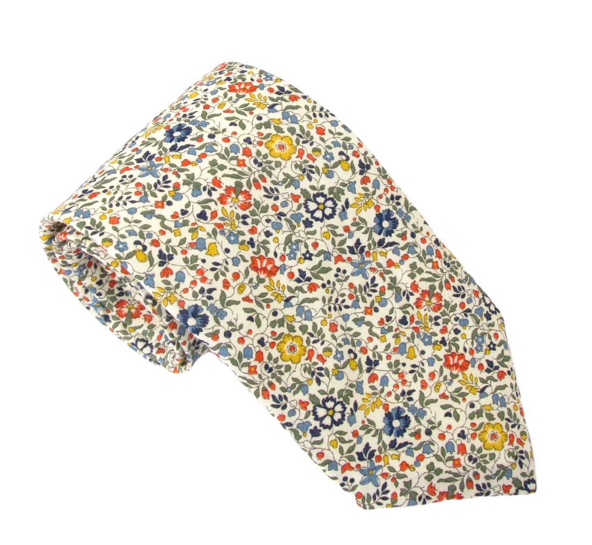 VAN BUCK Liberty Print Cotton Tie & Pocket Square - Katie & Millie Multi