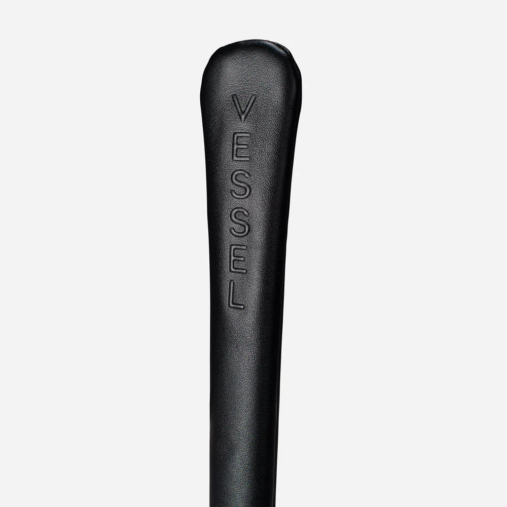 VESSEL Embossé Alignment Stick Cover - Premium Leather - Black