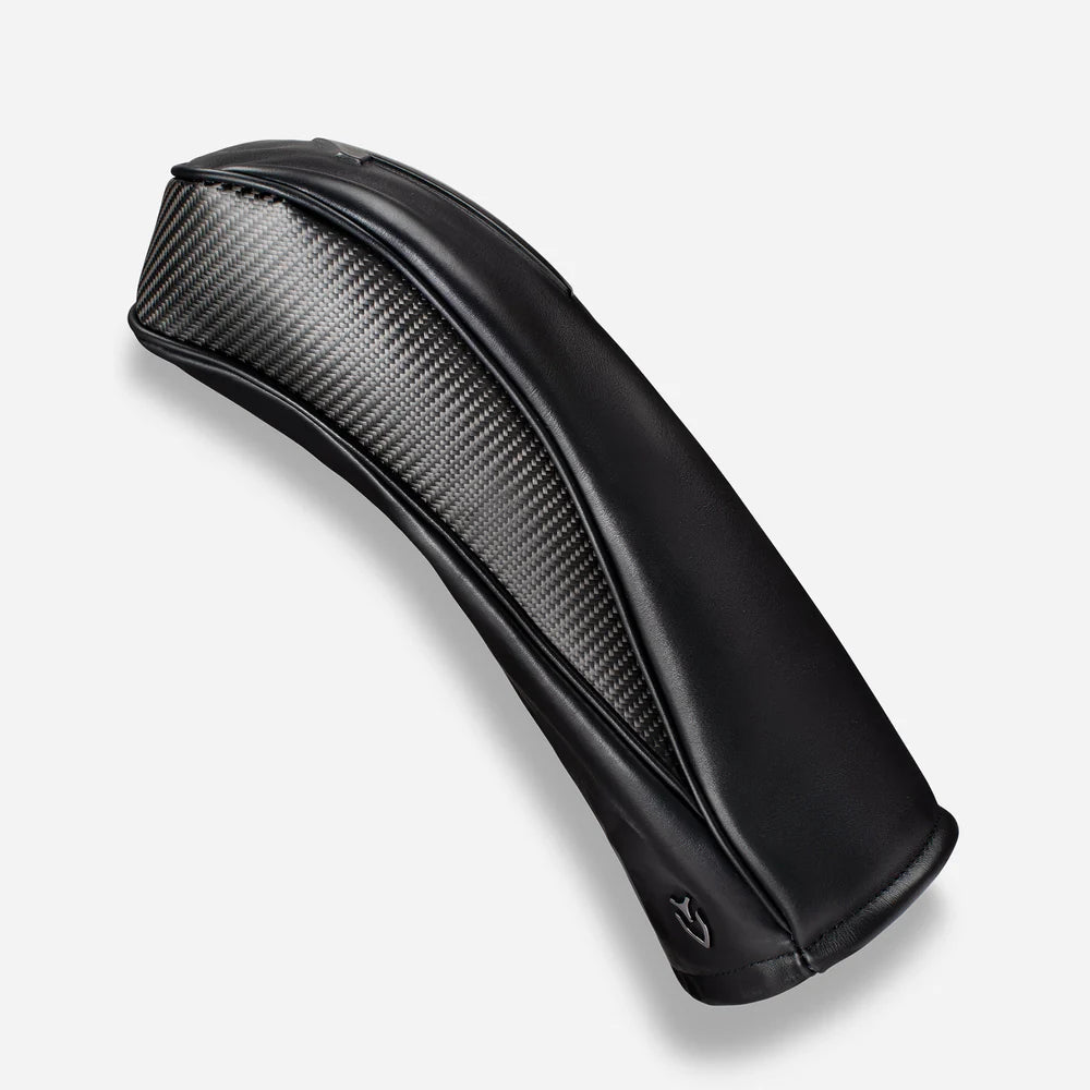 VESSEL Lux Carbon Embossé Driver Headcover – Carbon Black