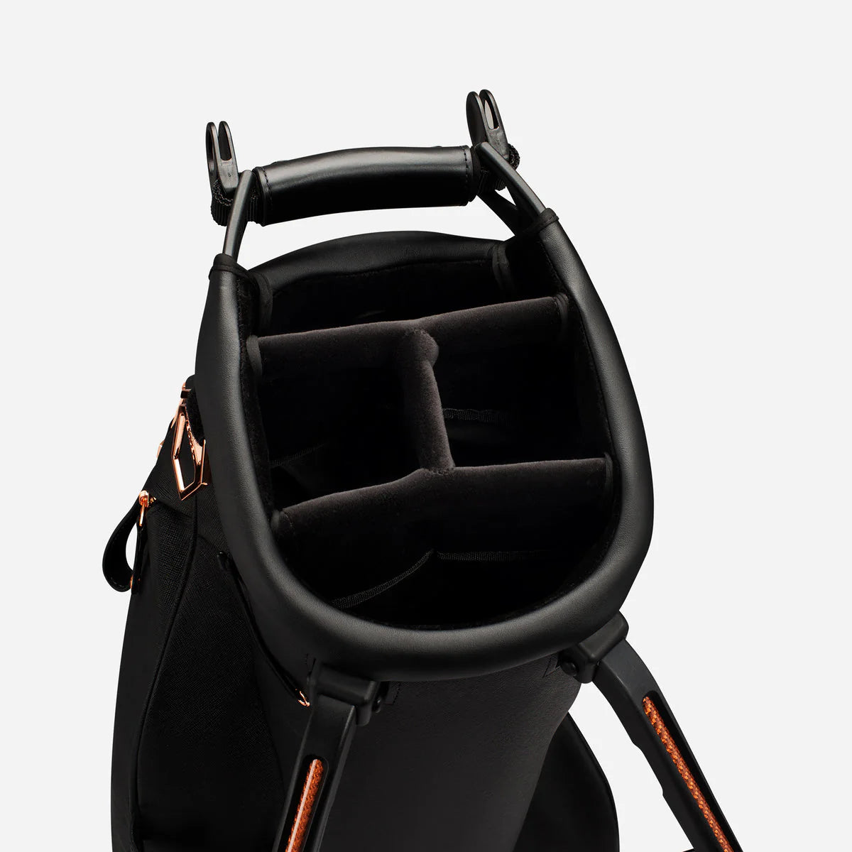 VESSEL Lux Carbon Stand Golf Bag - Limited Edition - Midnight Rose