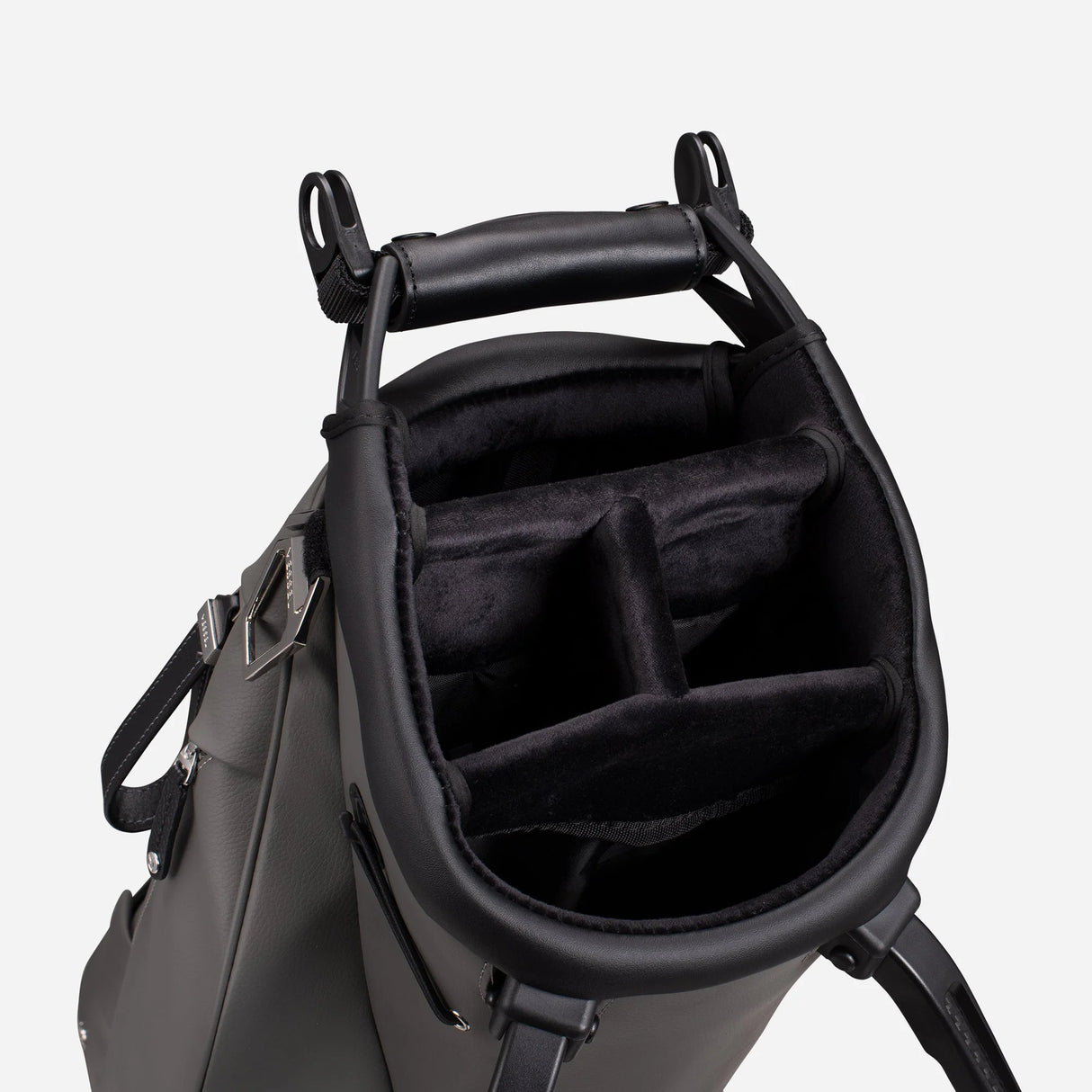 VESSEL Lux Carbon Stand Golf Bag - Pebbled Grey