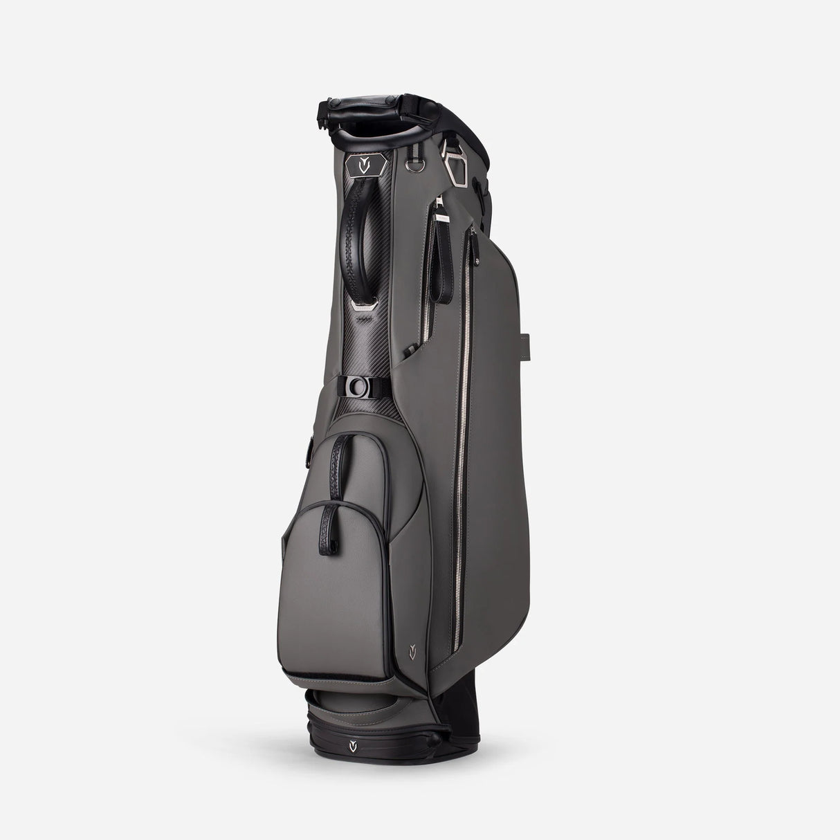 VESSEL Lux Carbon Stand Golf Bag - Pebbled Grey