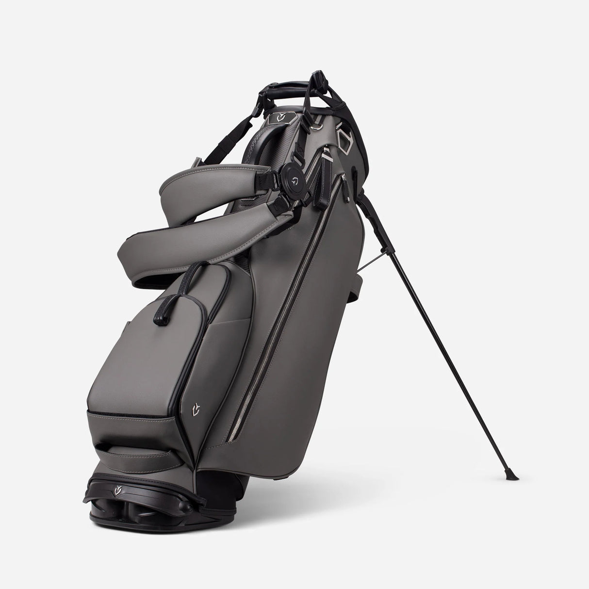 VESSEL Lux Carbon Stand Golf Bag - Pebbled Grey