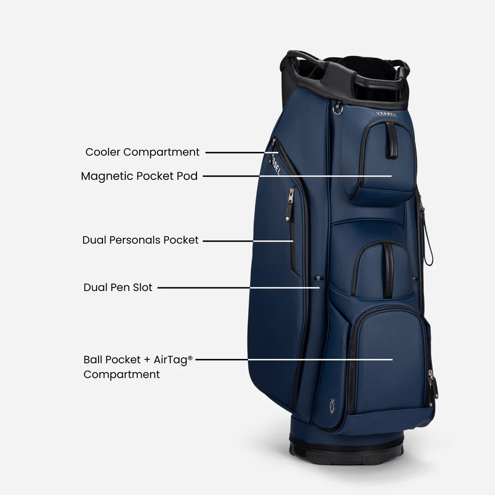 VESSEL Lux Cart II Golf Bag - Nightfire