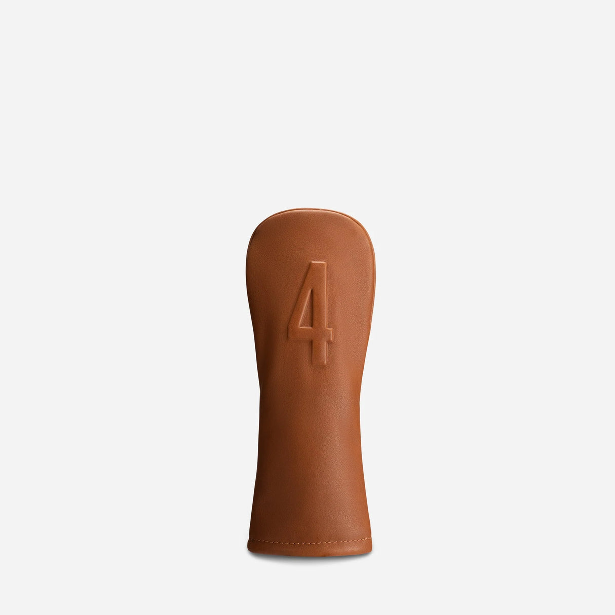 VESSEL Lux Embossé Premium Golf Club Headcover - Smooth Brown