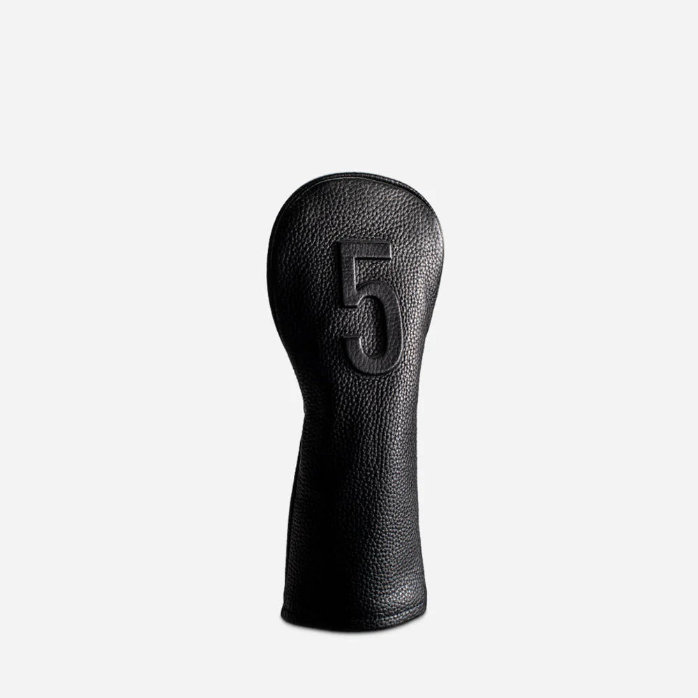 VESSEL Lux Embossé Premium Golf Club Headcover - Black