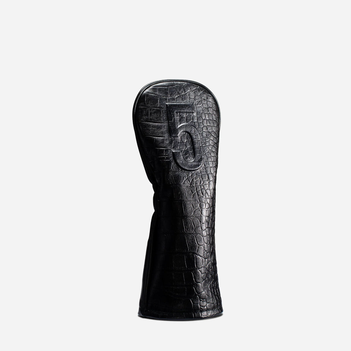 VESSEL Lux Embossé Premium Golf Club Headcover - Croc Black