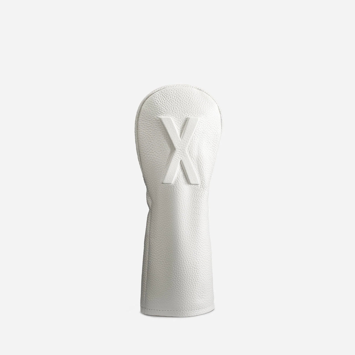 VESSEL Lux Embossé Premium Golf Club Headcover - White