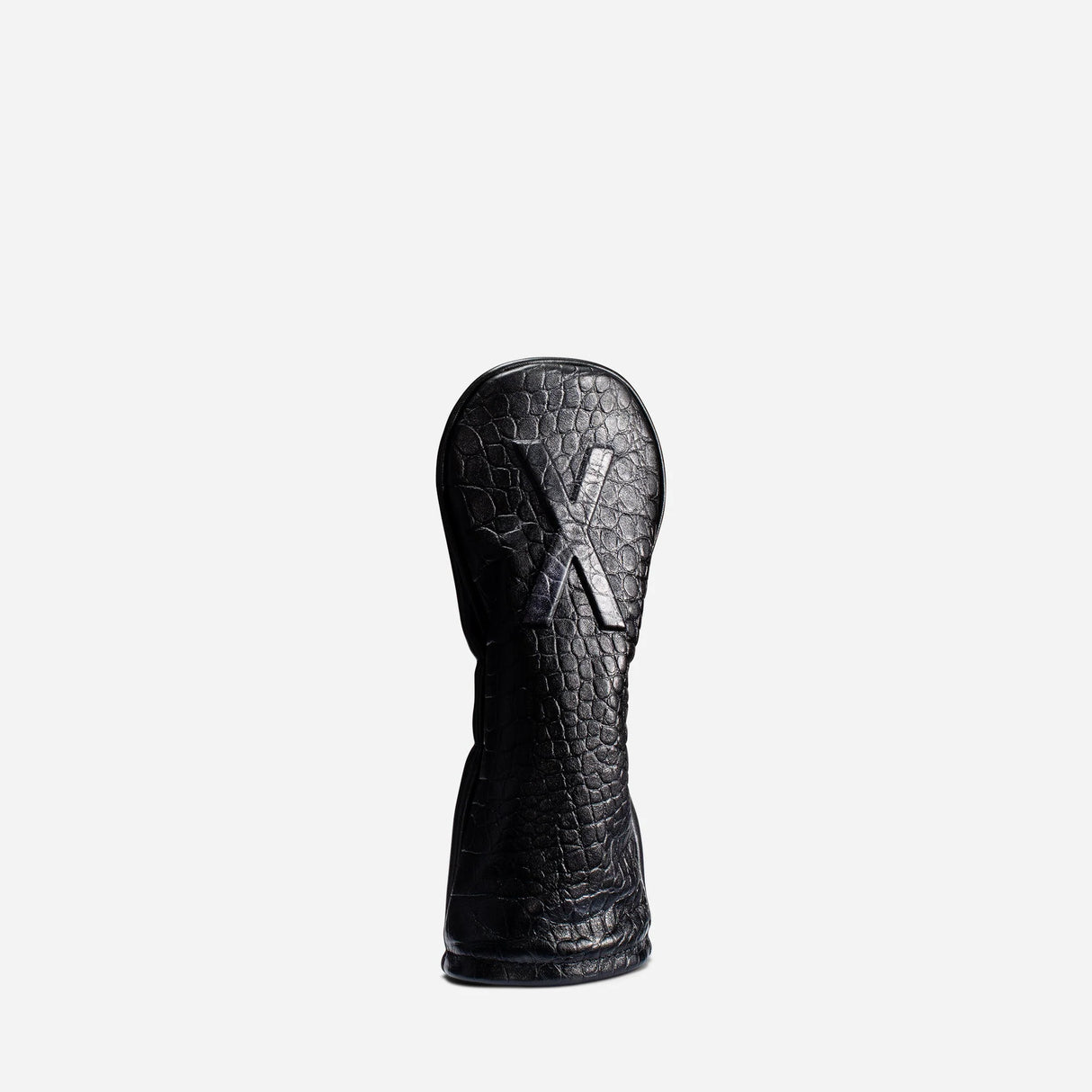 VESSEL Lux Embossé Premium Golf Club Headcover - Croc Black