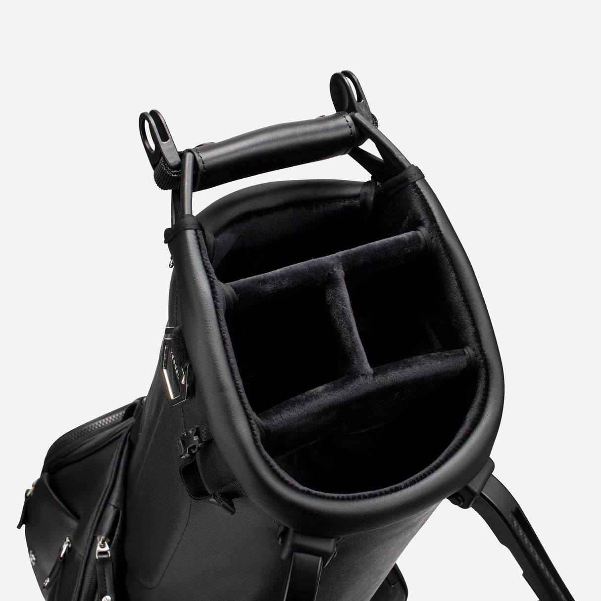VESSEL Lux Looper Stand Golf Bag - Crosshatch Black