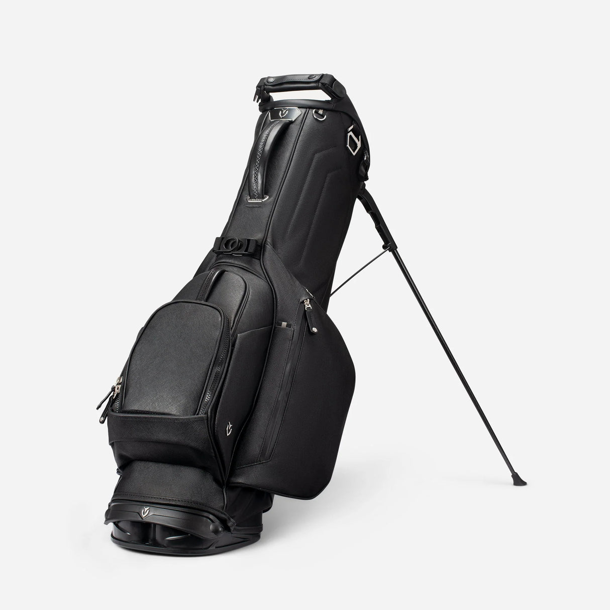 VESSEL Lux Looper Stand Golf Bag - Crosshatch Black