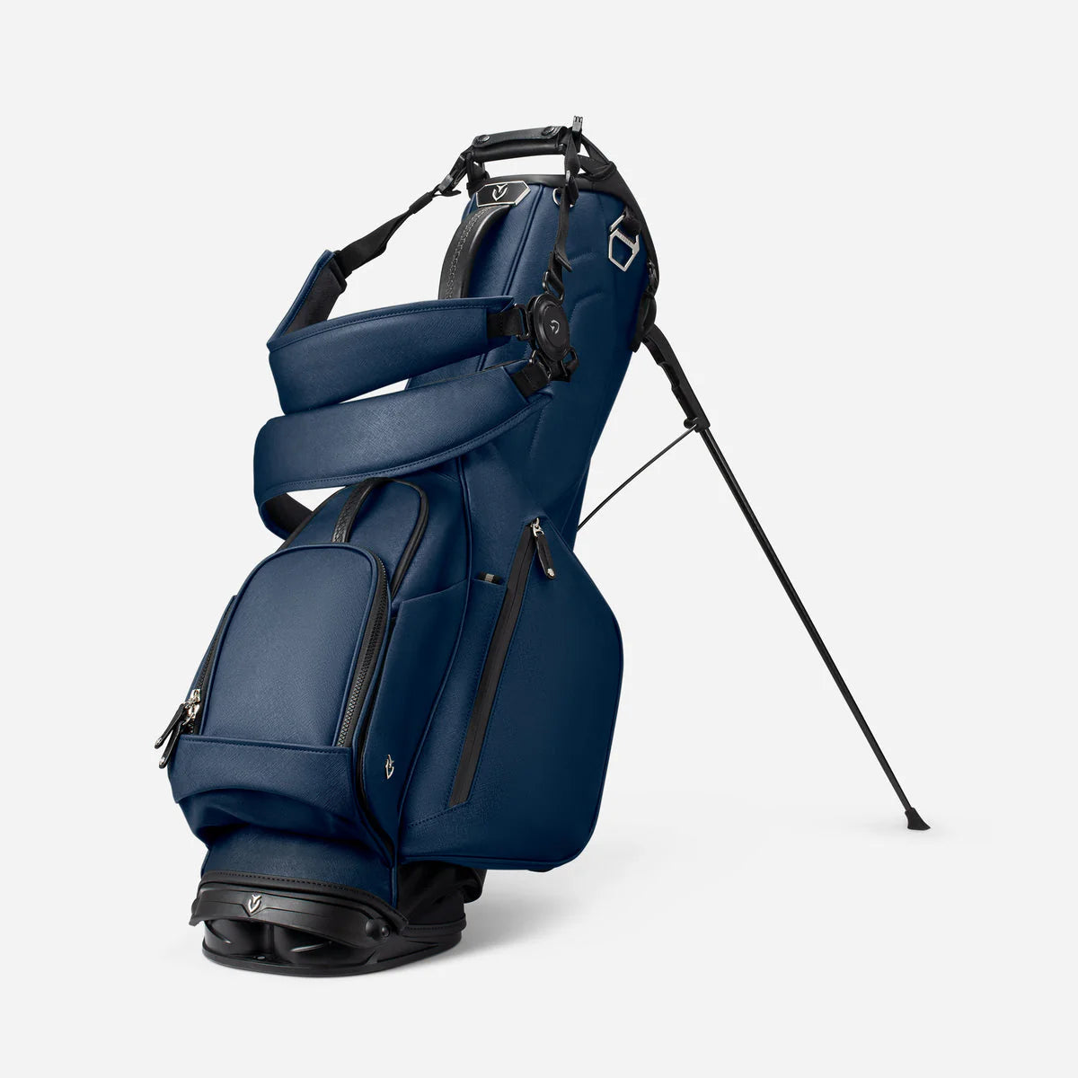VESSEL Lux Looper Stand Golf Bag - Crosshatch Navy