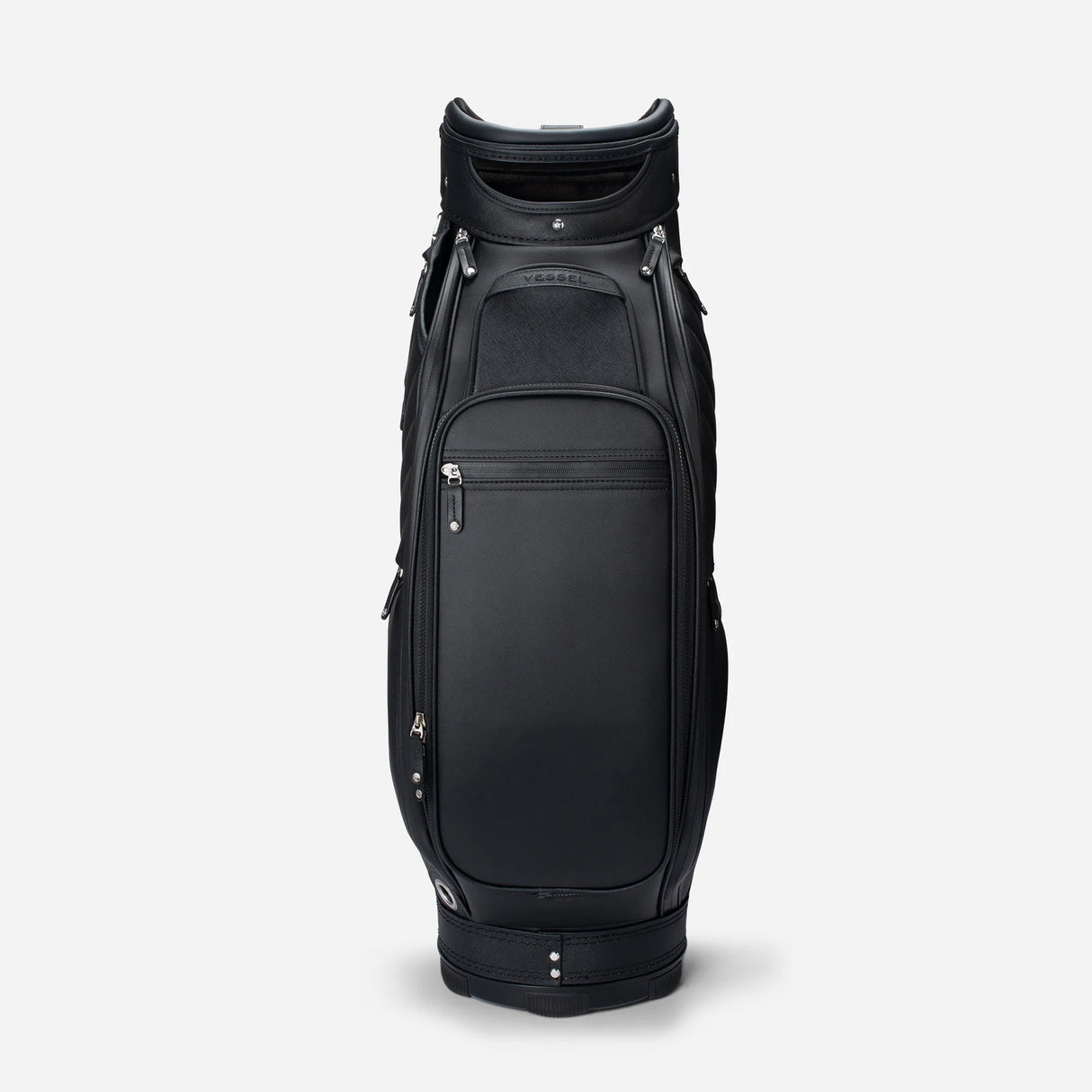 VESSEL Lux Prime Cart Golf Bag - Tour Styling Luxury Performance - Black
