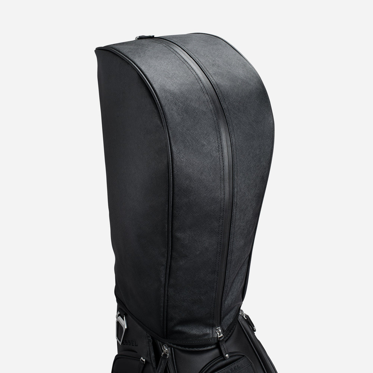 VESSEL Lux Prime Cart Golf Bag - Tour Styling Luxury Performance - Black