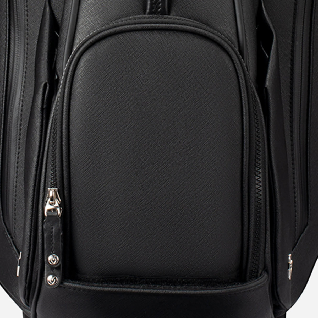 VESSEL Lux Stand Golf Bag - Crosshatch Black