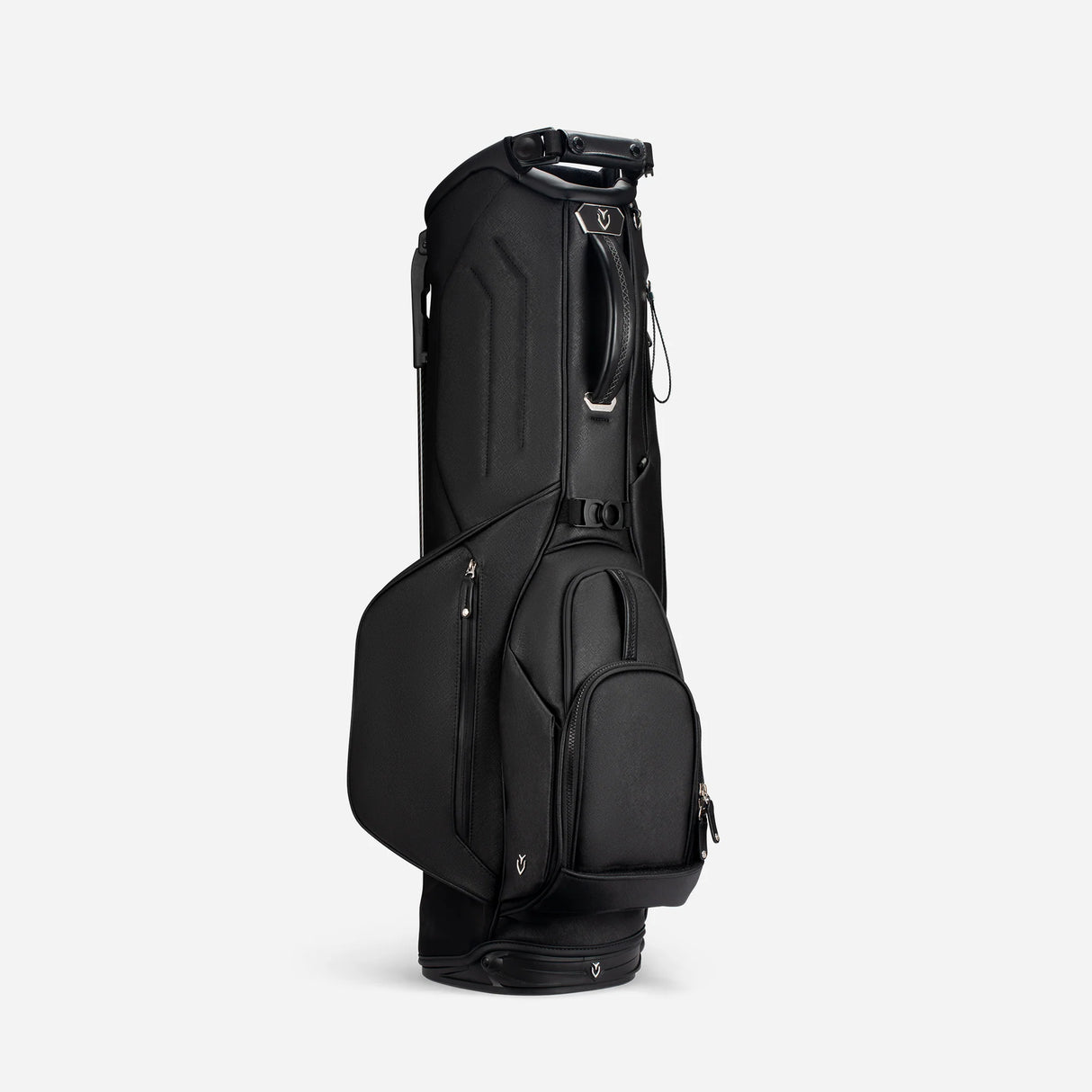 VESSEL Lux Stand Golf Bag - Crosshatch Black