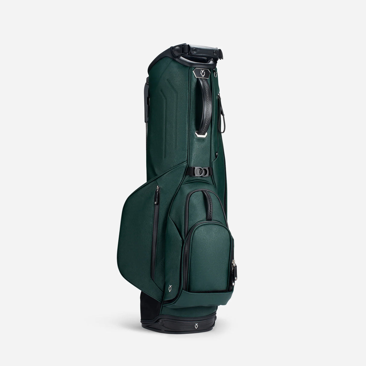 VESSEL Lux Stand Golf Bag - Crosshatch Green