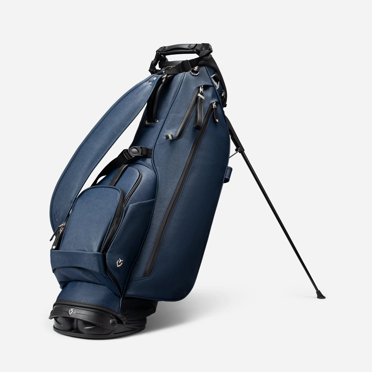 VESSEL Lux Stand Golf Bag - Crosshatch Navy