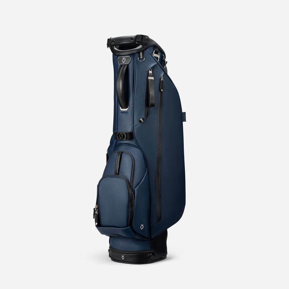 VESSEL Lux Stand Golf Bag - Crosshatch Navy