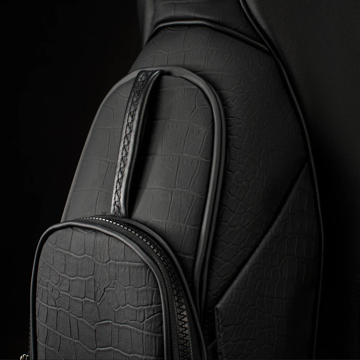 VESSEL Lux Stand Golf Bag - Limited Edition - Croc Black