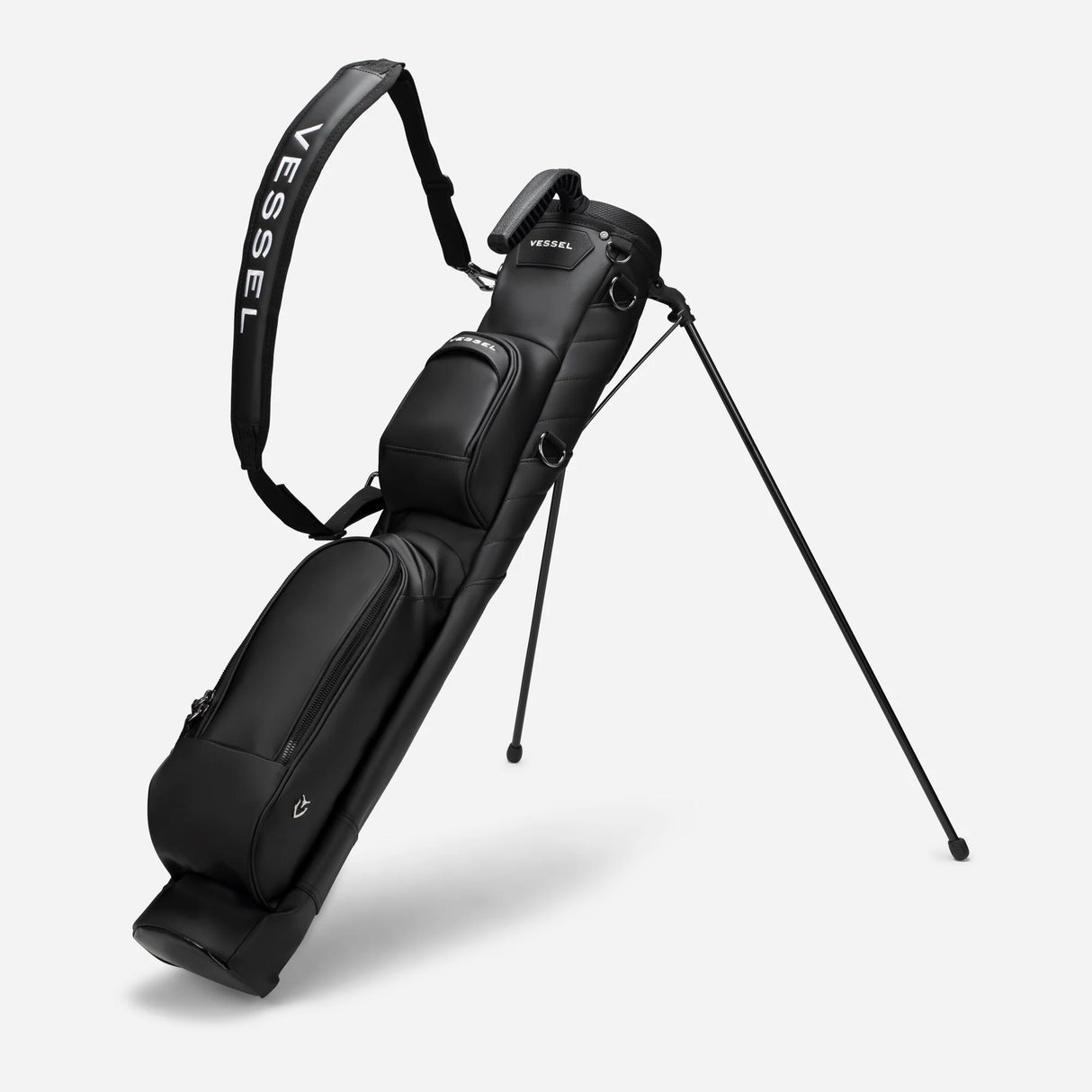 VESSEL Pencil Stand Golf Bag - Black