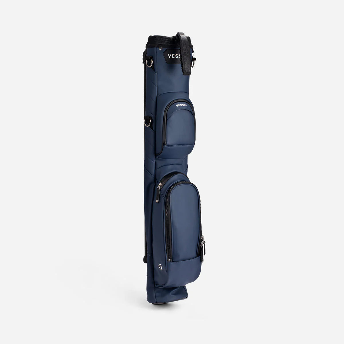 VESSEL Pencil Stand Golf Bag - Pebbled Navy