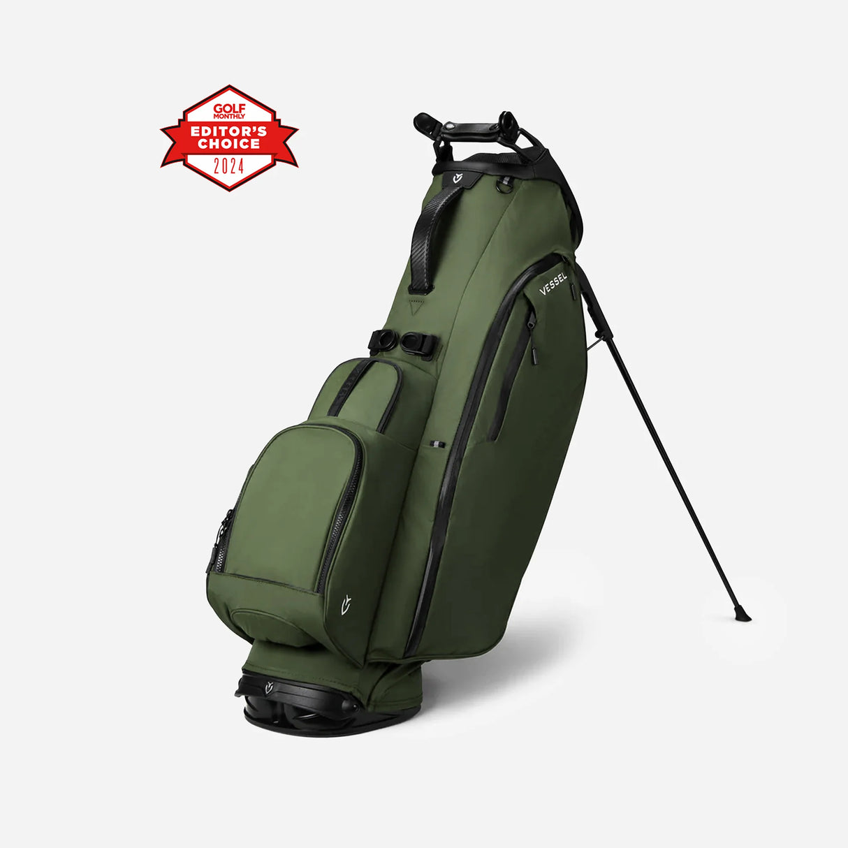 VESSEL Player Air Stand Golf Bag - Olive