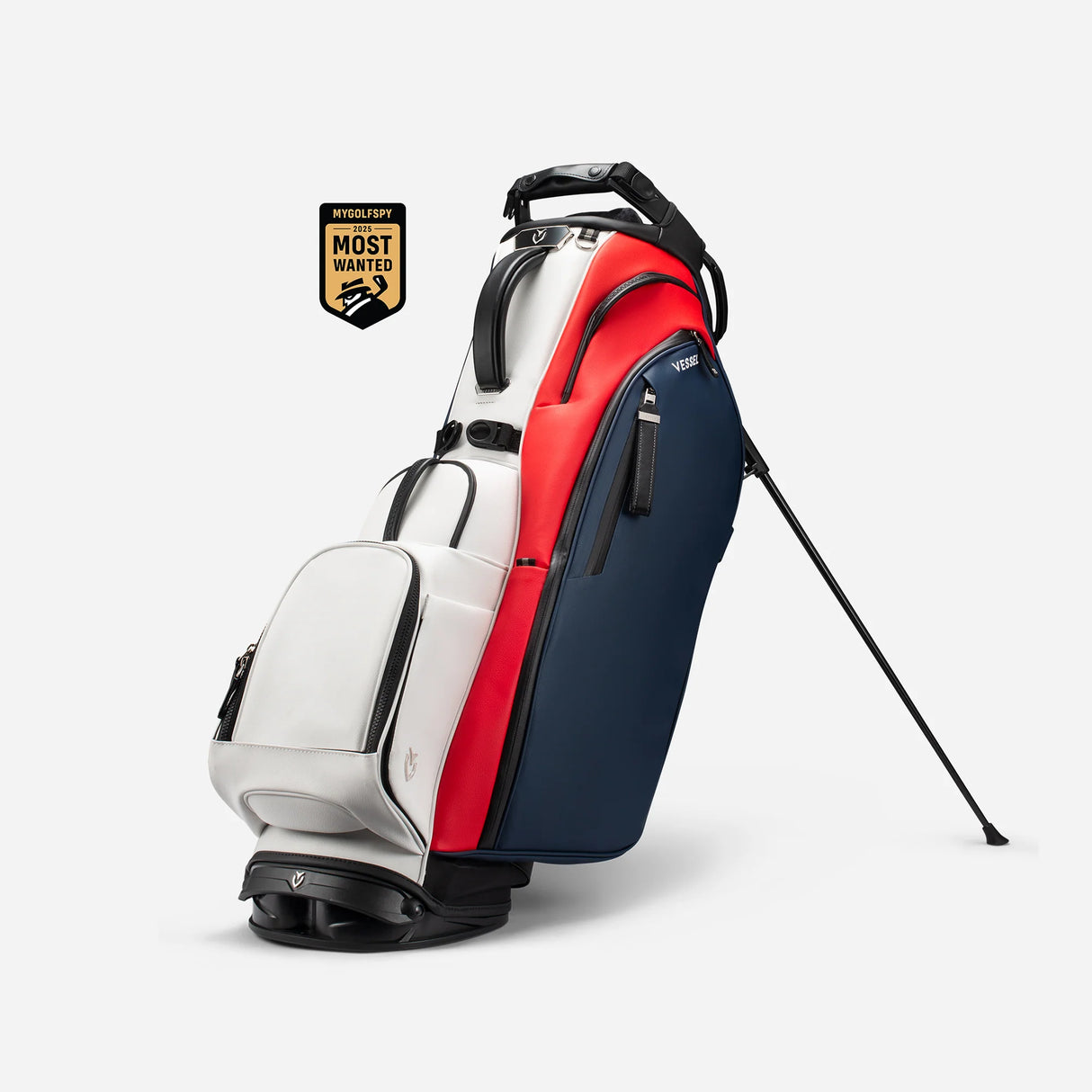 VESSEL Player V Pro Stand Golf Bag - USA Colour Way