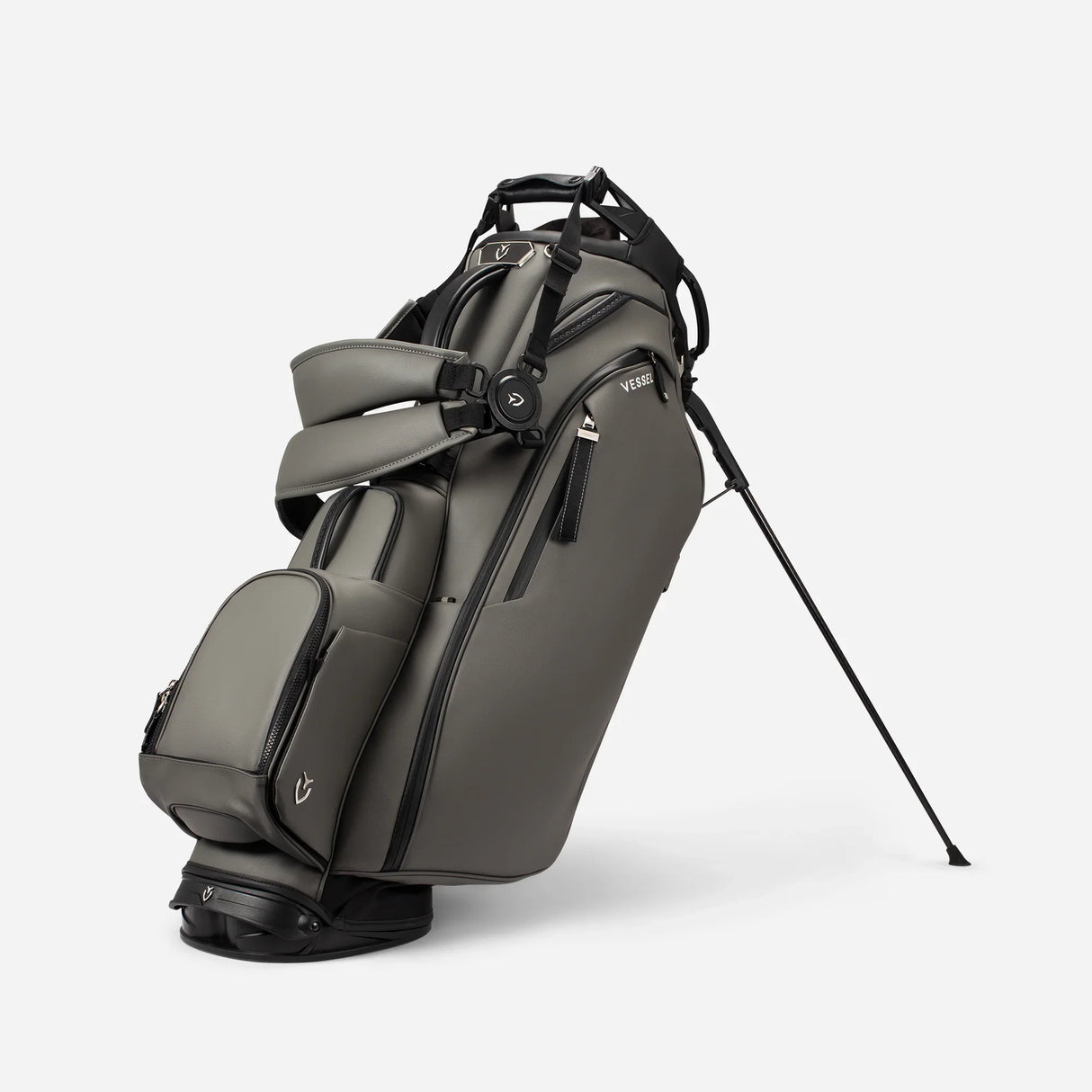 VESSEL Player V Pro Stand Golf Bag - Pebbled Grey