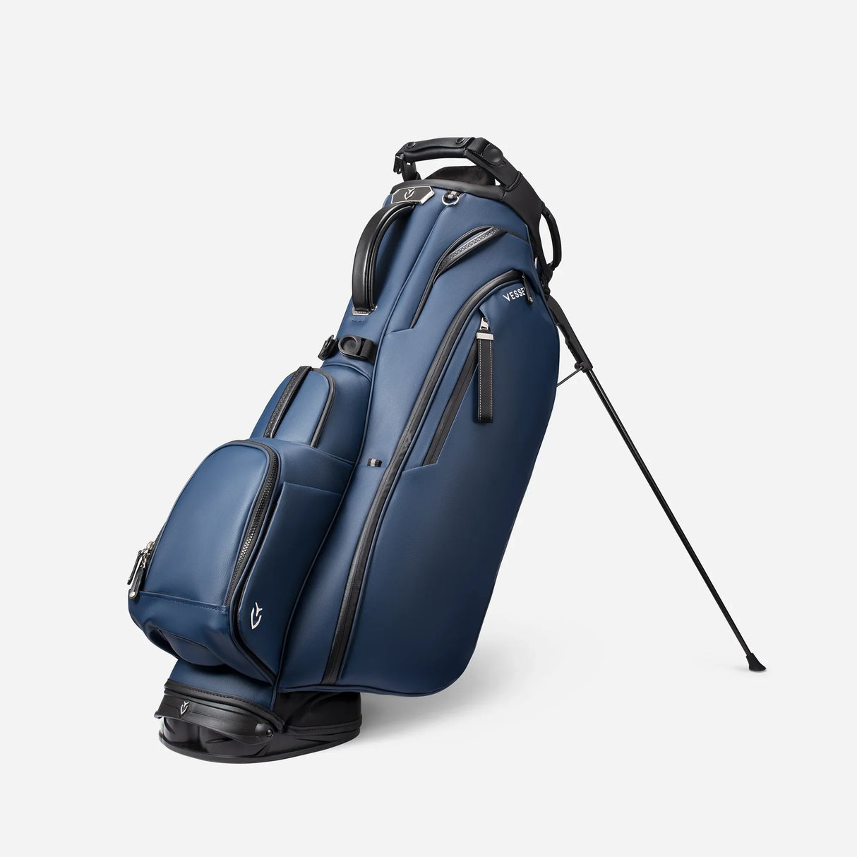 VESSEL Player V Pro Stand Golf Bag - Pebbled Navy