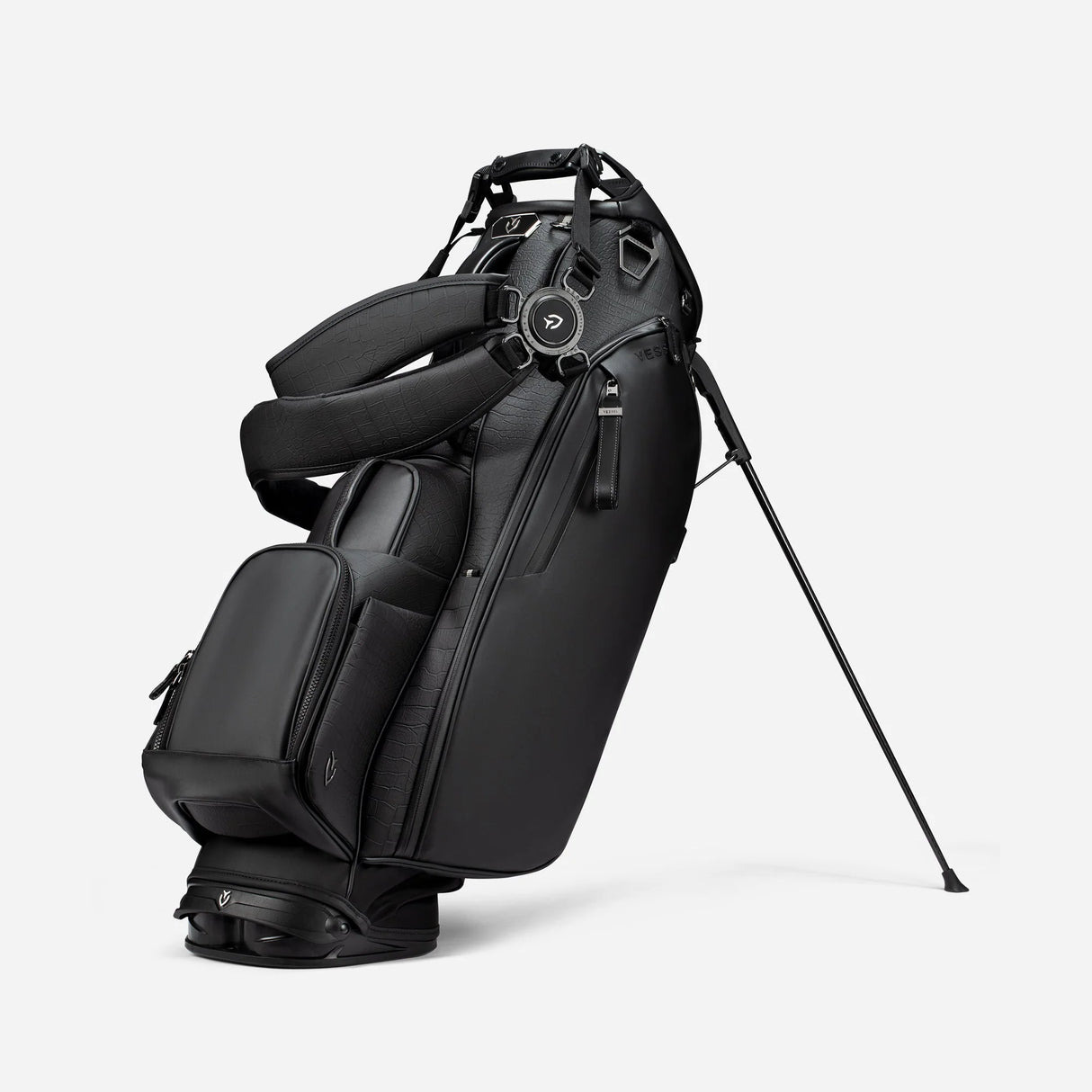 VESSEL Player V Stand Golf Bag - Croc Black
