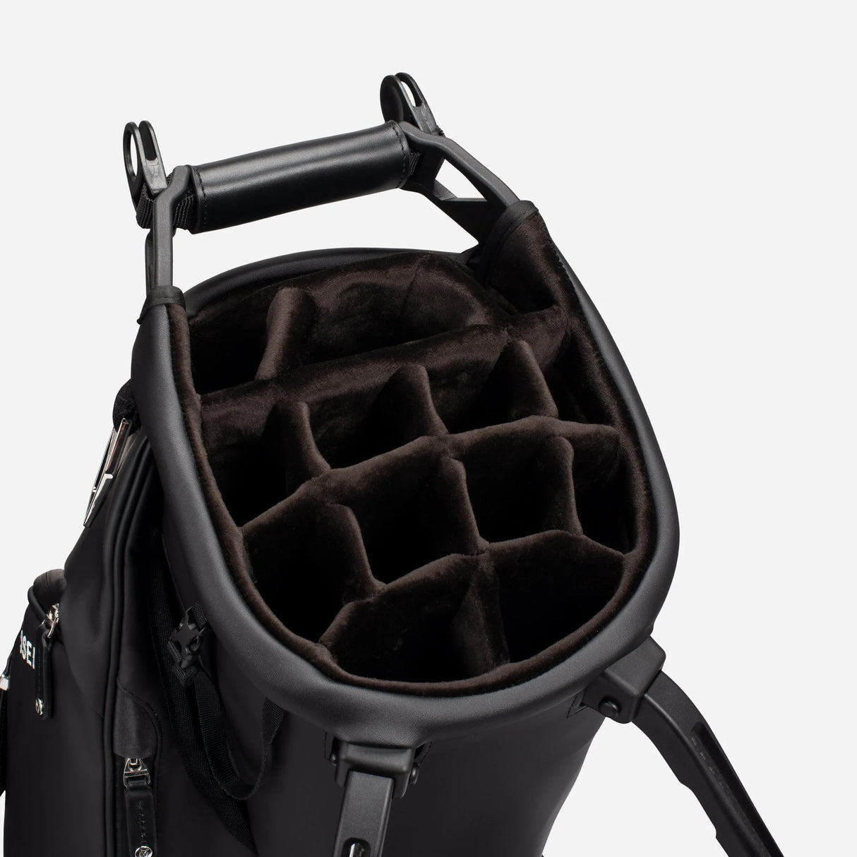 VESSEL Player V Stand Golf Bag - Croc Black - 14 Way Divider Top