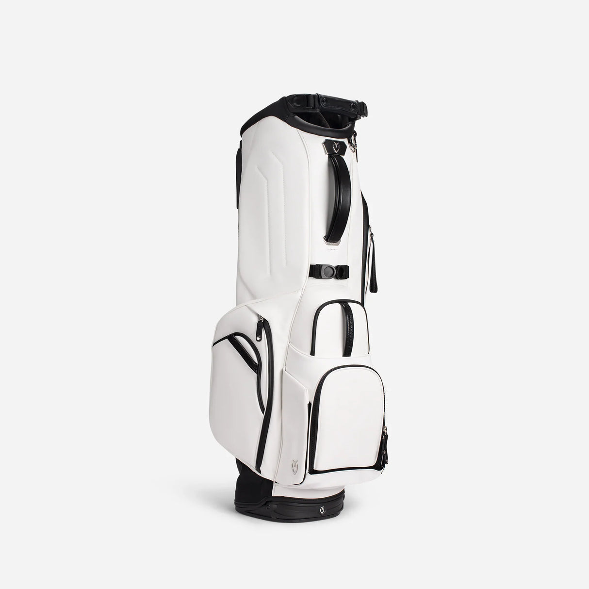 VESSEL Player V Stand Golf Bag - Pebbled White