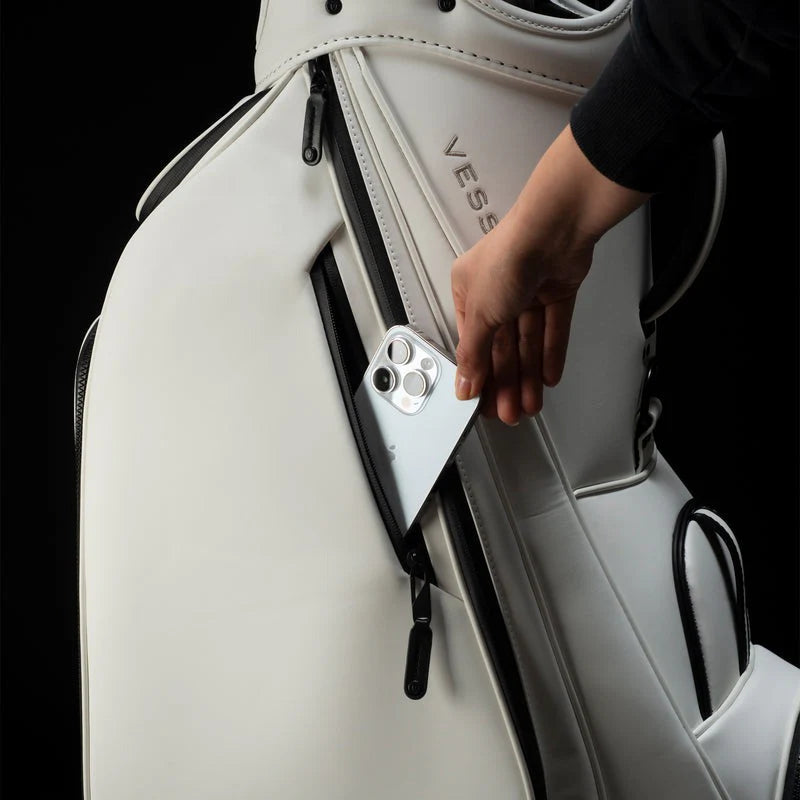 VESSEL Prime Mini Staff Golf Bag - White