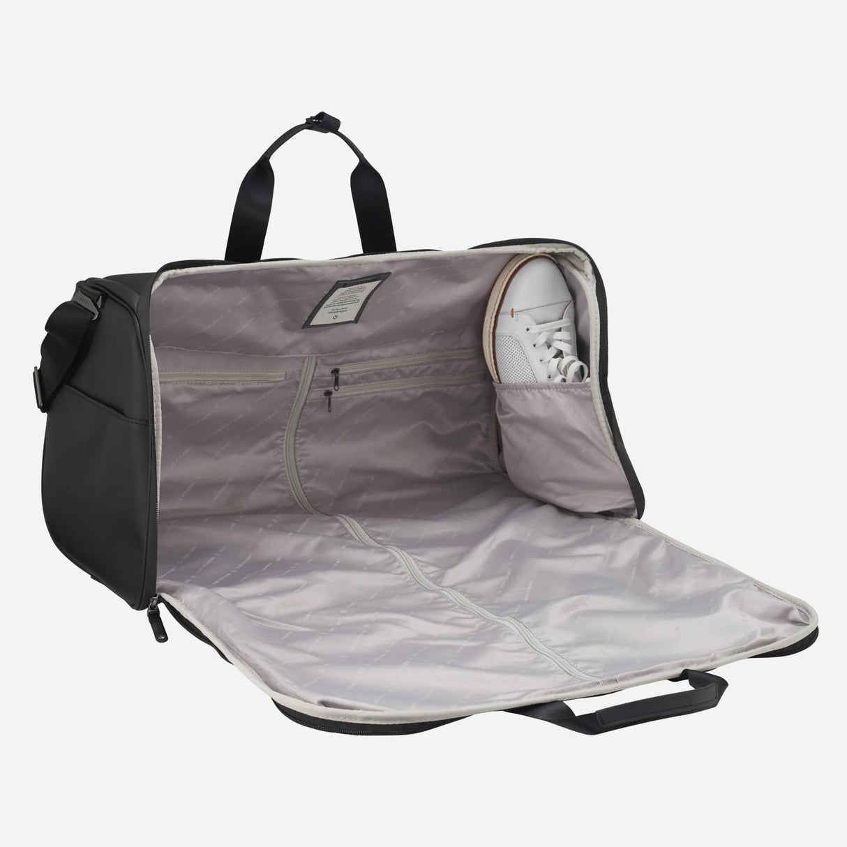 VESSEL Signature Garment Duffel Bag - Pebbled Black